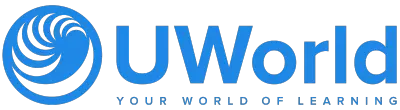Logo for sponsor UWorld