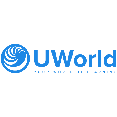 Logo for sponsor UWorld
