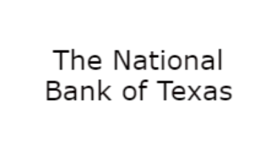 Logo for sponsor The National Bank of Texas