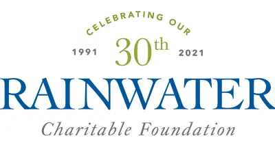 Logo for sponsor Rainwater Foundation